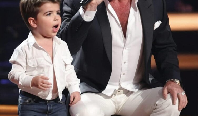 It was an unforgettable! Simon Cowell and Son sing an Adorably Angelic Version of “Don’t Stop Believin”