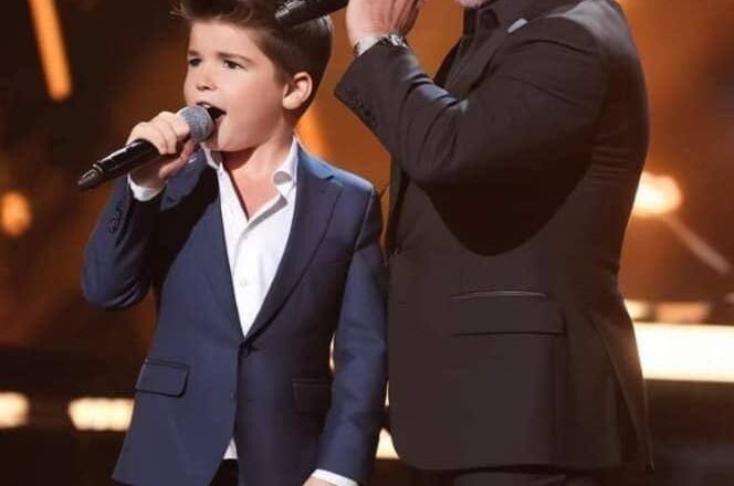 A Heartwarming Family Performance: Simon Cowell and His Son’s Touching Rendition of “Don’t Stop Believin’