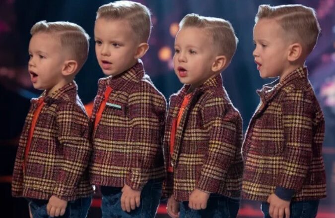 You won’t believe what happens when these four boys start singing in church! What starts as a sweet, innocent performance quickly takes a HILARIOUS turn—*and it’s all because of the boy in the vest!* His unexpected antics have the entire congregation trying (and failing) to hold it together, and by the end, you’ll be **crying with laughter**. This is the funniest thing you’ll see all week, guaranteed! Don’t miss out—watch it in the first comment!