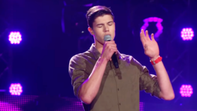 16-year-old sings Elvis classic, but no one expects him to sound just like The King himself. Watch the full video in the comments