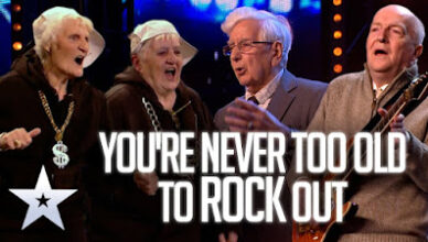 You’re never too old to ROCK OUT! | Britain’s Got Talent The full video is in the comments