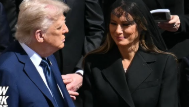 Lip Reader Uncovers Melania’s Five-Word Message To Trump During Pope Francis’ Funeral