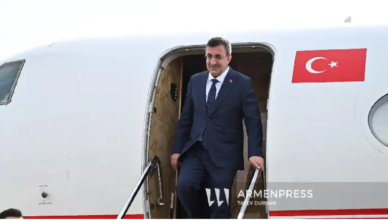 Вице-президент Турции прибыл в Ереван