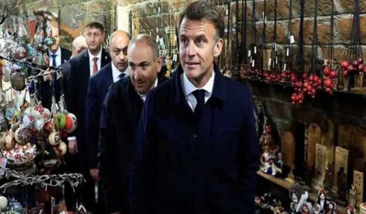 После вчерашней прогулки по Еревану, посмотрите, куда ходили Макрон и Пашинян.