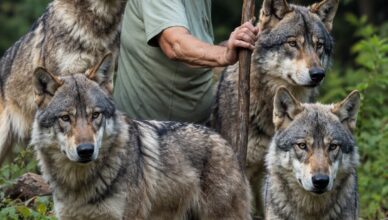 Part 2:La mujer ayudó a salvar a los cachorros de lobo y, años más tarde, la manada de lobos llevó a la gente a un hallazgo importante.