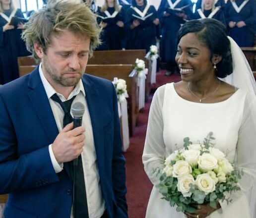 Part 2: The guests judged the groom’s worn-out suit… until he took the microphone